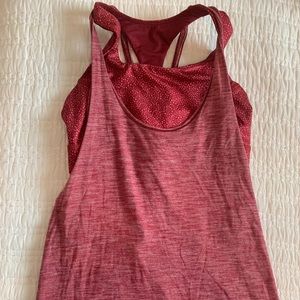 Lululemon Top with Built-in Sports Bra